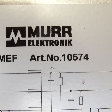 Murr Elektronik 10574 MEF Netzentstörfilter 3-phasig