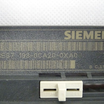 Siemens 6ES7193-0CA20-0XA0 Terminal Block 6ES7 193-0CA20-0XA0 E03 NEU-OVP