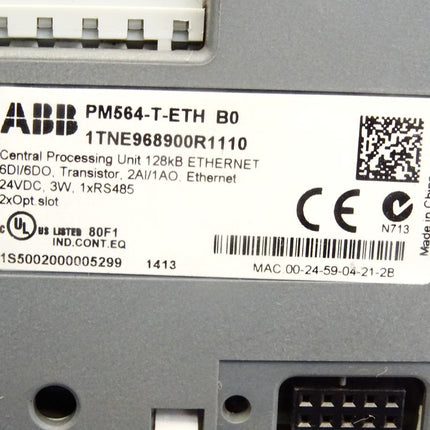 ABB PM564-T-ETH B0 1TNE968900R1110 CPU - Maranos.de