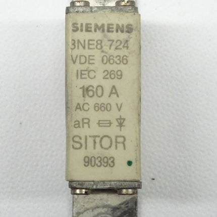Siemens SITOR 3NE8724 VDE0636 IEC269 160A AC 660 V90393