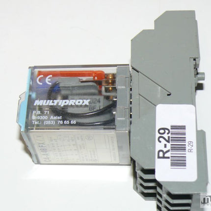 Releco C4-A 48 FX Multiprox + Stecksockel 10A 380V