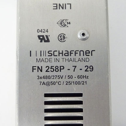 Schaffner FN 258P-7-29 3x480/275V/50-60Hz
