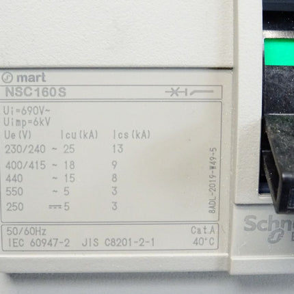 Schneider Electric NSC160S Leistungsschalter / Neu
