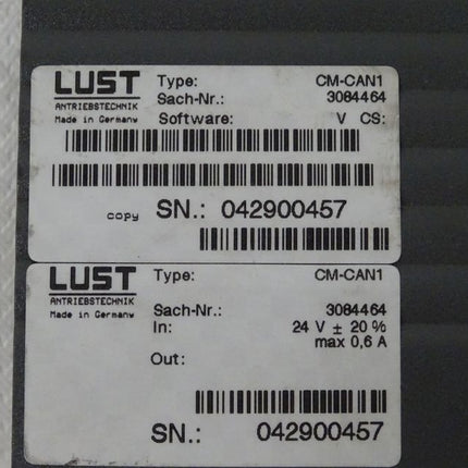 LUST LTI Drives CM-CAN1 3084464 Communication Module