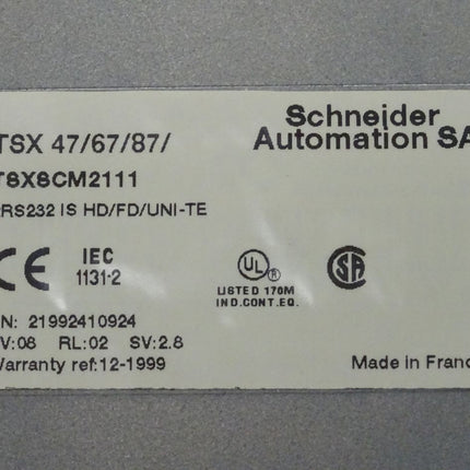 Schneider Automation TSXSCM2111 Telemecanique TSX 47/67/87/ Kommunikationsmodul