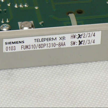 Siemens Teleperm XP Baugruppe FUM310 / 6DP1310-8AA / 6DP13108AA / 0103