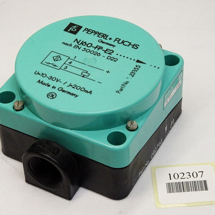 Pepperl+Fuchs NJ60-FP-E2-P1 Y23355 Induktiver Sensor - Maranos.de
