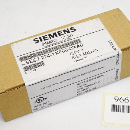 Siemens 6ES7274-1XF00-0XA0 6ES7 274-1XF00-0XA0 Neu OVP versiegelt