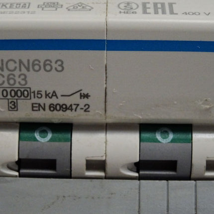 Hager NCN663 C63 Leitungsschutzschalter - Maranos.de