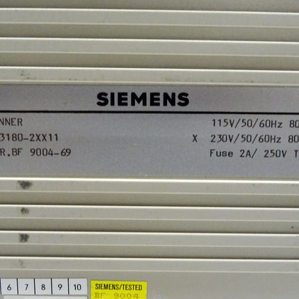Siemens Scanner 7KB3180-2XX11 + 2x Universal Relais-Cassette 7KB9300-8AA