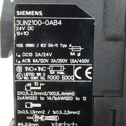 Siemens 3UN2100-0AB4 Thermistor