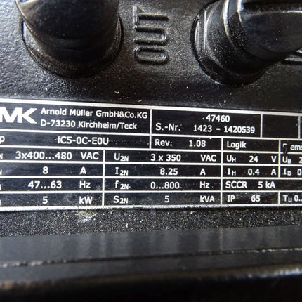 AMK ic5-0C-E0U / rev 1.08 / Servo converter