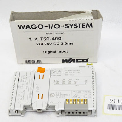 Wago Digital Input 750-400 / Neu