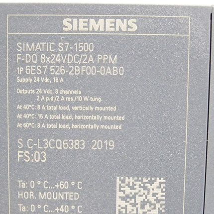 Siemens S7-1500 6ES7526-2BF00-0AB0 6ES7 526-2BF00-0AB0 - Maranos.de