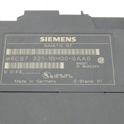 Siemens 6ES7321-1BH00-0AA0 Simatic S7 6ES7 321-1BH00-0AA0