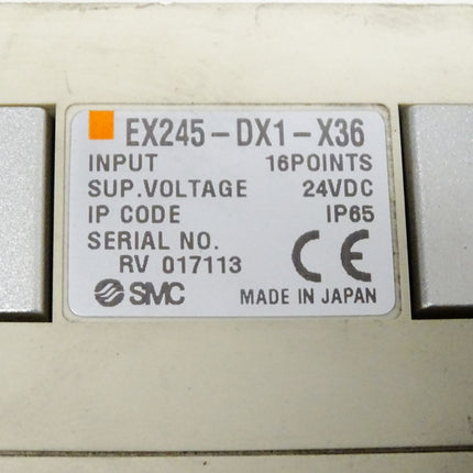 SMC EX245-SPR1-X165 + EX245-DX1-X36 + VQC4201R-5-X17 + VQC4101-5-X10