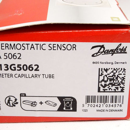 Danfoss Thermostatic Sensor Thermostatkopf für Ventil 013G5062 / Neu OVP