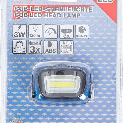 BGS 85314 COB-LED-Stirnleuchte Lampenwinkel verstellbarArbeitslampe - Maranos.de