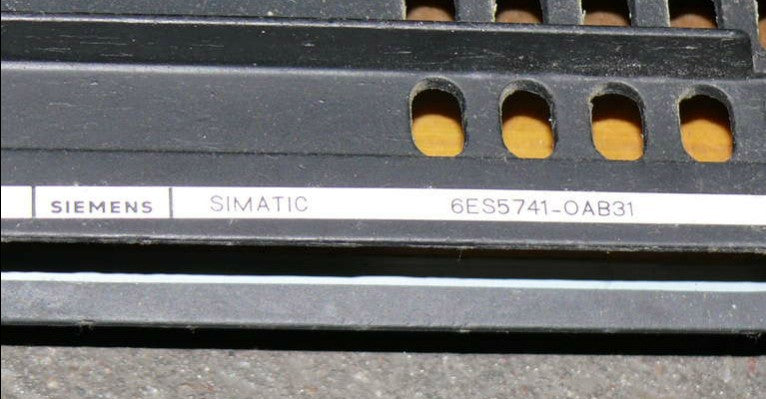 Siemens Simatic S5 6ES5 741-0AB31 6ES5741-0AB31