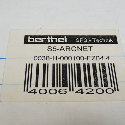 Berthel S5-Arcnet 64200 0038-H-000100 EZ04.4 / Neu OVP - Maranos.de