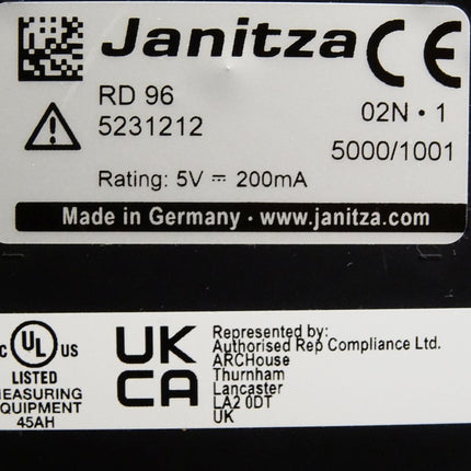 Janitza RD96 5231212 Remote Display / Neu - Maranos.de