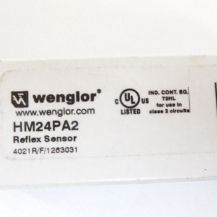 Wenglor HM24PA2 Reflex Sensor / Neu OVP - Maranos.de