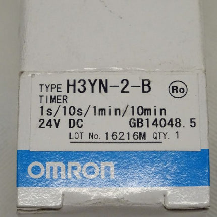 Omron H3YN-2-B Zeitrelais Relais neu-OVP