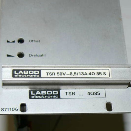 Labod Servoverstärker TSR 50V-6,5/13A-4Q 85 S / TSR50V