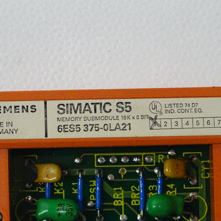 Siemens SIMATIC S5 6ES5375-0LA21 Memory Submodul 6ES5 375-0LA21 E-Stand: 01