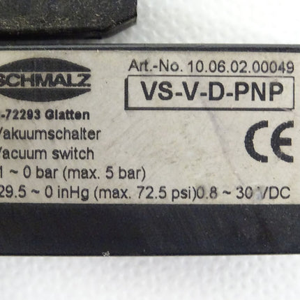 Schmalz SMP20NOASRD-2XM12-POTF / VS-V-D-PNP / 10.02.02.01249