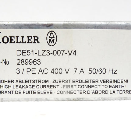Moeller DE51-LZ3-007-V4 / 289963