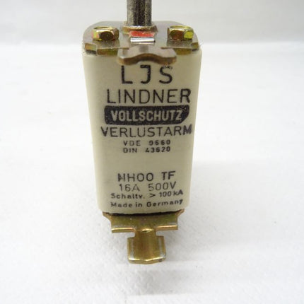 Lindner LJS Vollschutz NH00 TF 16A/500V Verlustarm