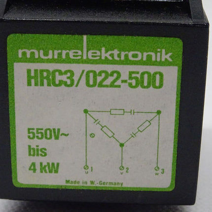 Murr Elektronik HRC3/022-500 RC-Element Entstörmodul 550V - 4 KW