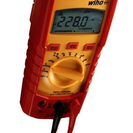 Wiha SB 255-42 Digitales Multimeter bis 1.000 V AC, CAT IV Messgerät - Maranos.de