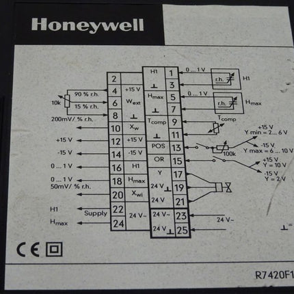 Honeywell Micronik 100 R7420F1045 Temperaturregler Regler