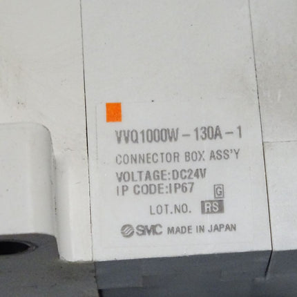 SMC Connector Box VVQ1000W-130A-1 + Valve VQC2A01N-51 + Valve VQC2301N-51