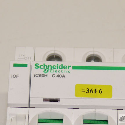 Schneider iC60H C40A Sicherungsautomat Leitungsschutzschalter | Maranos GmbH