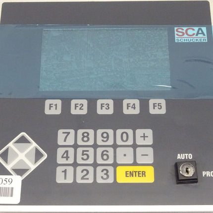 SCA Schucker SYS6000MC / 90160.005006 / 1027532 Tastatur Panel