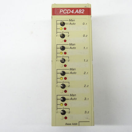 Saia PCD4.A820  Digital Output Switch Auto-Man 4x2 Relay