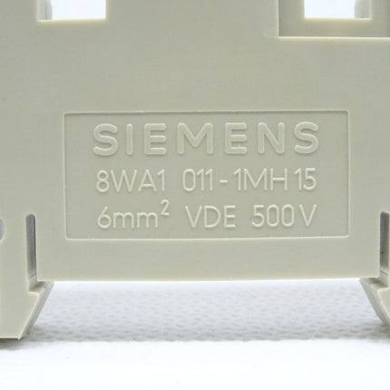 Siemens 8WA1011-1MH15 Messtrennklemme 8WA1 011-1MH15 6mm² VDE 500V