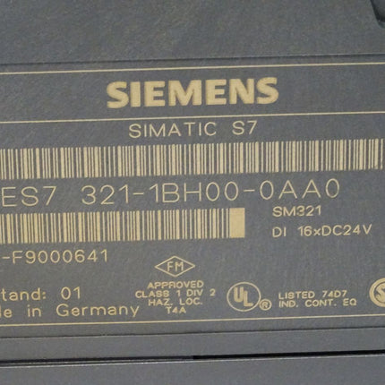 Siemens S7-300 SM321 6ES7321-1BH00-0AA0 / 6ES7 321-1BH00-0AA0 (mit Klappe und ohne Stecker)
