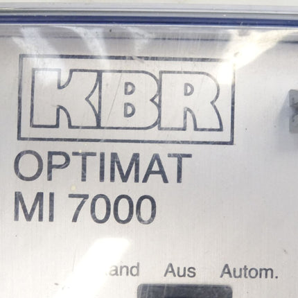 KBR Optimat MI7000 Energiekontrollsystem