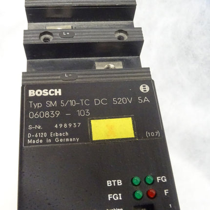 BOSCH SM 5/10-TC DC 520V 5A 060839-103 Servomodul