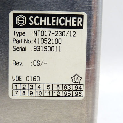Schleicher NT017-230/12 41052100 Netzteil - Maranos.de