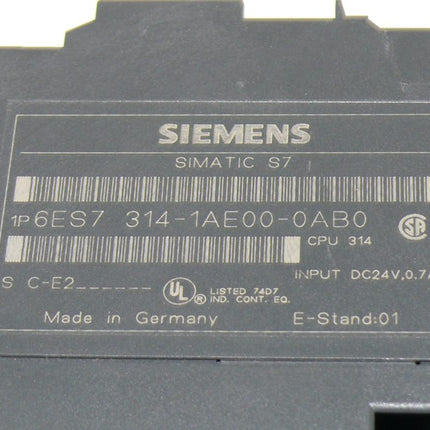 Siemens Simatic 6ES7314-1AE00-0AB0 / 6ES7314-1AE00-0AB0