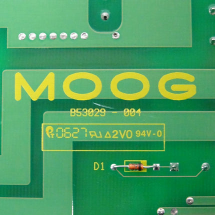 Moog Ltd B48332-701 Rev: d Platine Backcover B53029-001