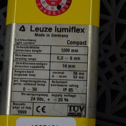 Leuze Lumiflex CR14-1200M Compact Receiver 565112