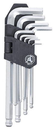 BGS 815 Winkelschlüssel-Satz Innensechskant mit Kugelkopf 1,5-10 mm  9-tlg.