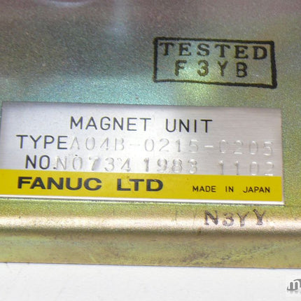 Fanuc A04B-0215-0205 Magnet Unit A04B02150205