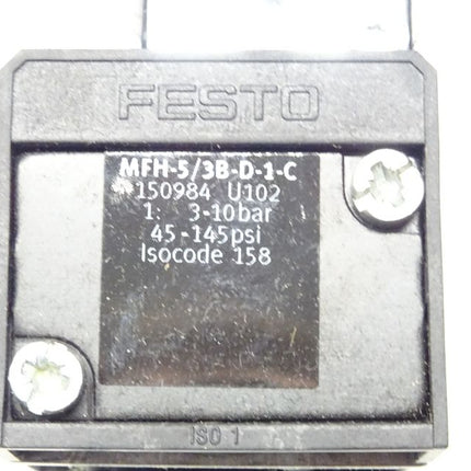 Neu Festo / 150984  MFH-5/3B-D-1-C Magnetventil